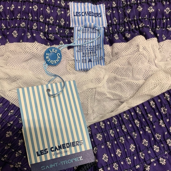 NWT🏊‍♀️ Les Canebiers Designer Swim Shorts - Picture 4 of 6